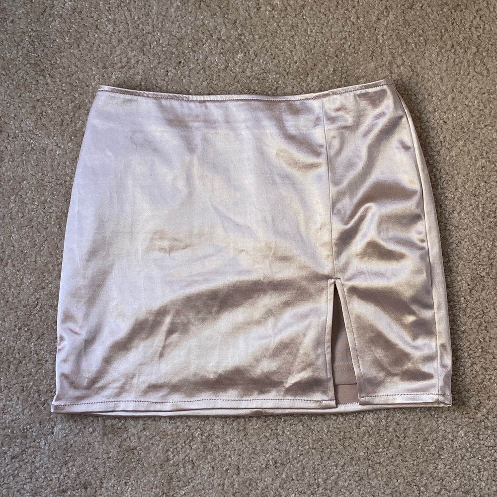 Mini Champagne Skirt